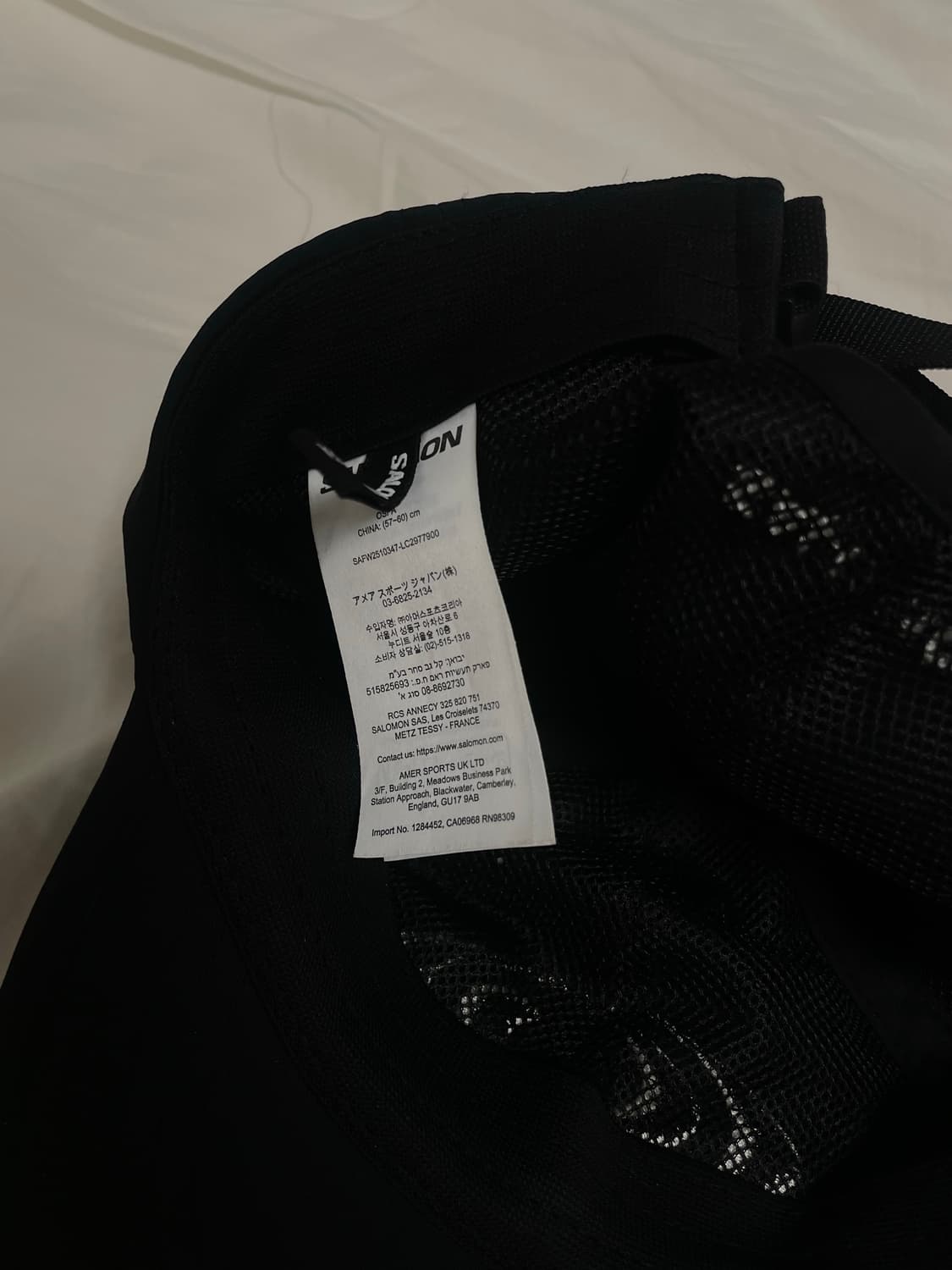 살로몬 링크6 패널 캡 상품이미지2