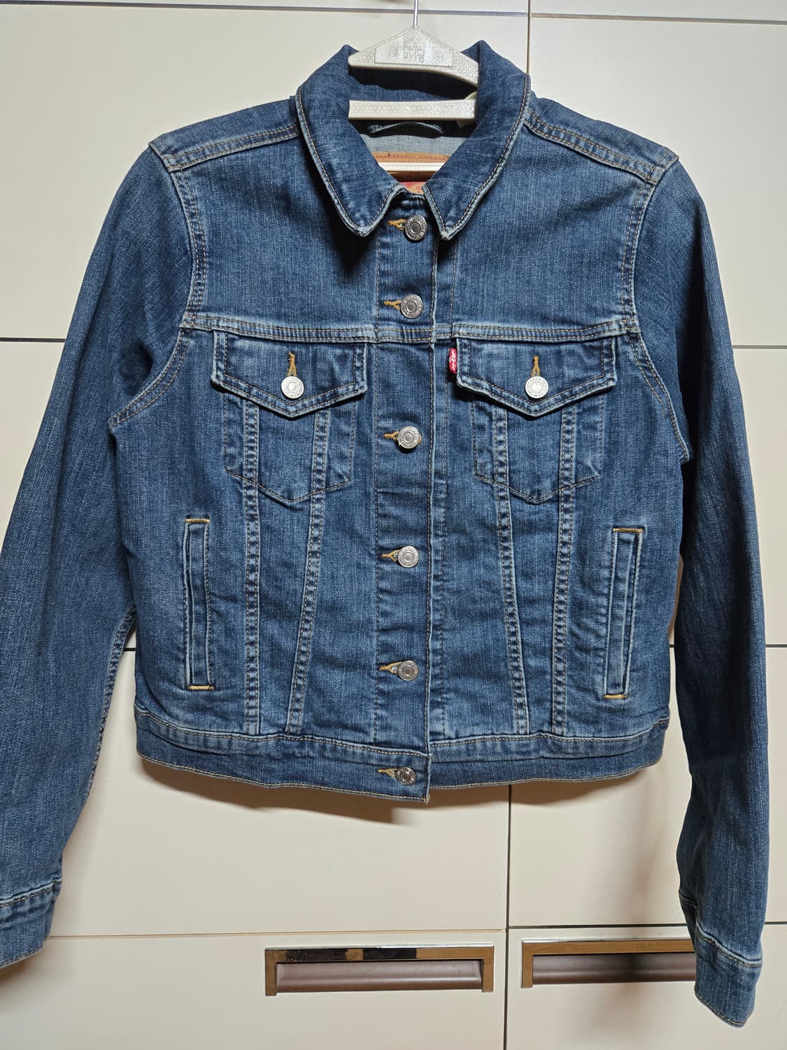 리바이스 여성 데님 청자켓(S사이즈) 상품이미지2