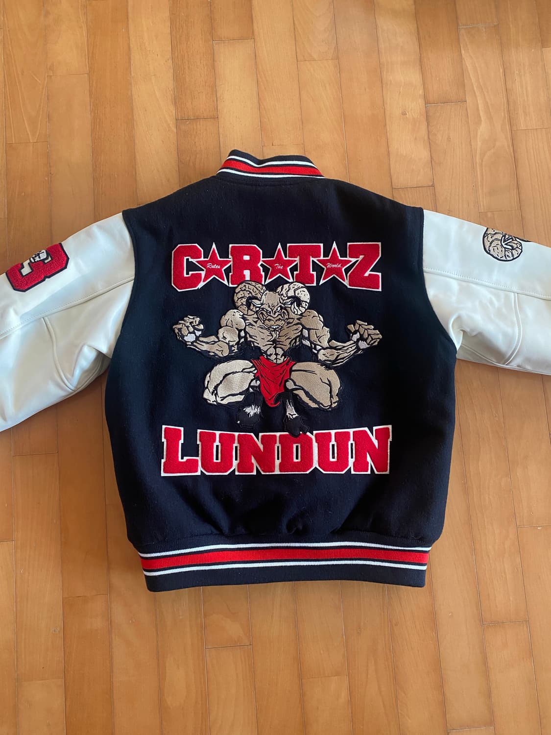 [M] 코르테이즈 corteiz goat varsity jacket 상품이미지3