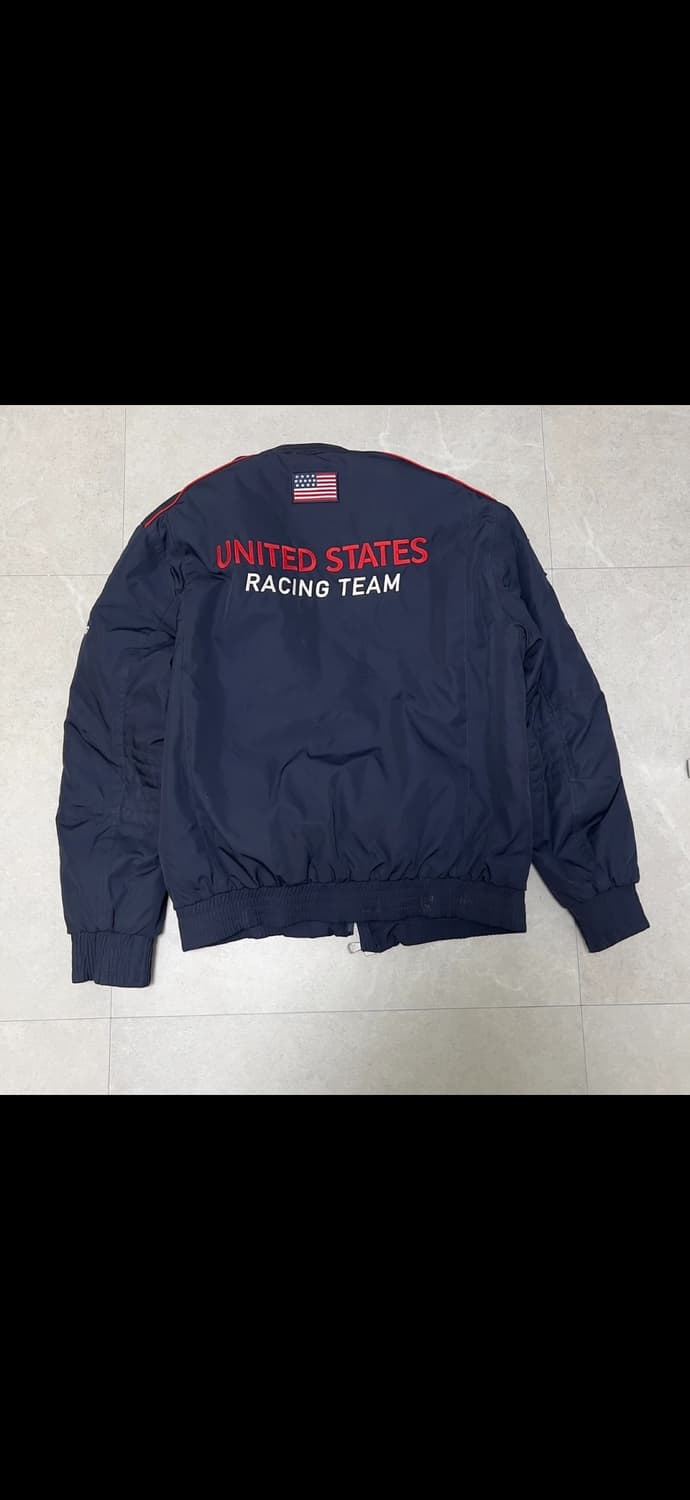 폴로 USA 레이싱팀 패딩점퍼자켓 네이비 L 상품이미지2