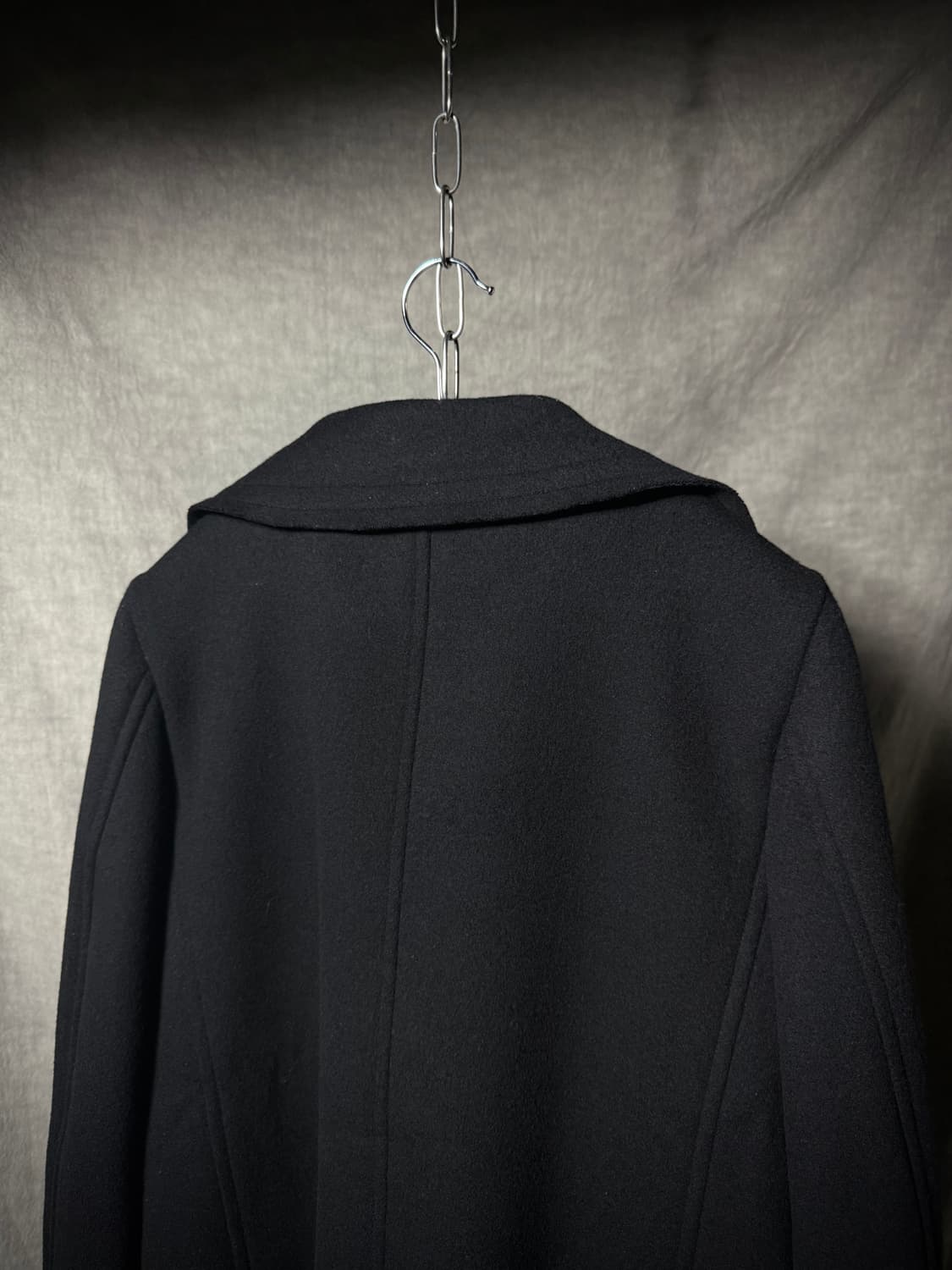 요지야마모토 뿌르옴므 울 숏 코트 상품이미지9