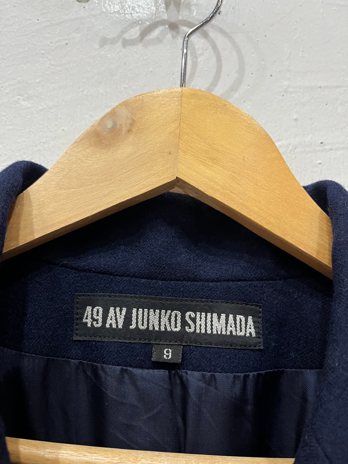 JUNKO SHIMADA 금장 더블 울 자켓 Made in JAPAN 상품이미지3