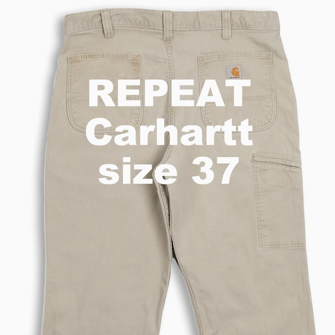 빈티지 칼하트 싱글니 워크 팬츠 37 인치 CH2913801 상품이미지1