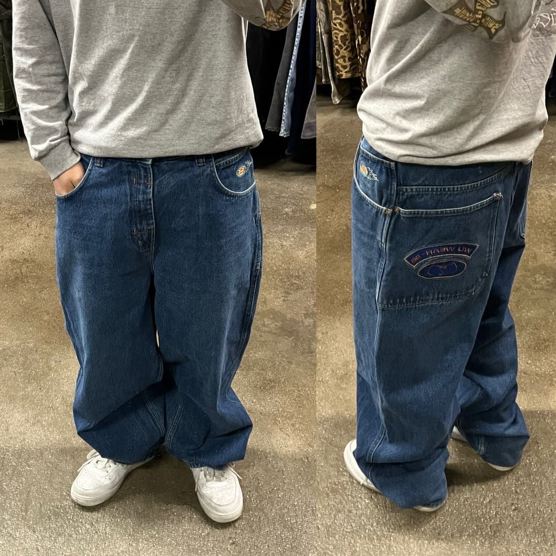 90s WU WEAR 힙합 팬츠 (35“) 상품이미지1