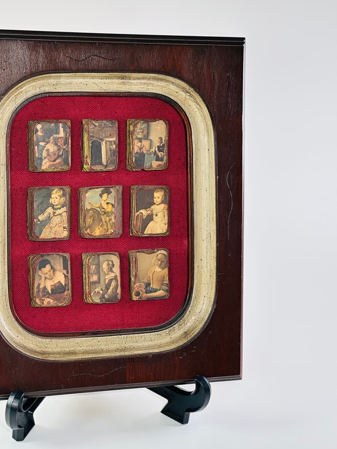 미국 빈티지 명화 미니어처 모음 액자 상품이미지5