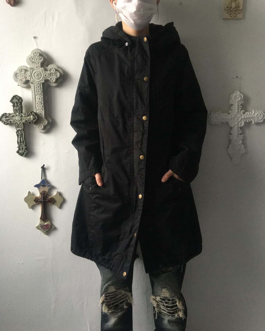 Hood filed jacket 상품이미지1