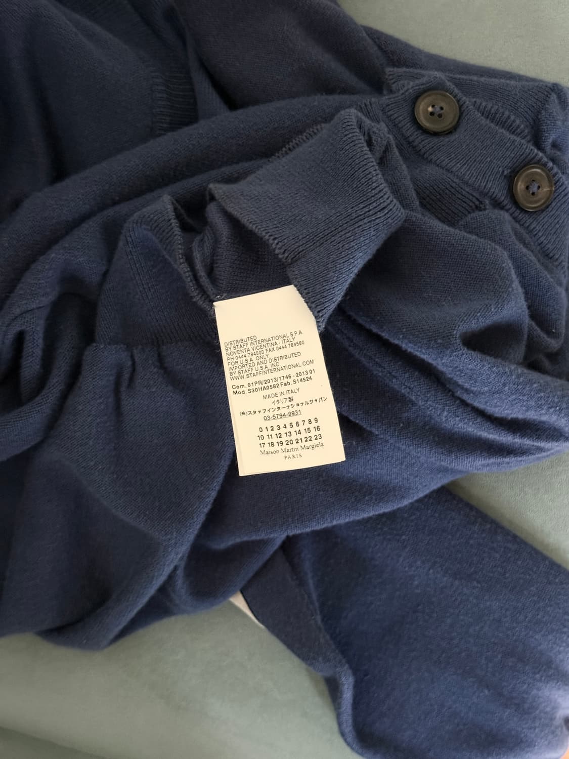 Martin Margiela Elbow Patch Cardigan  상품이미지6