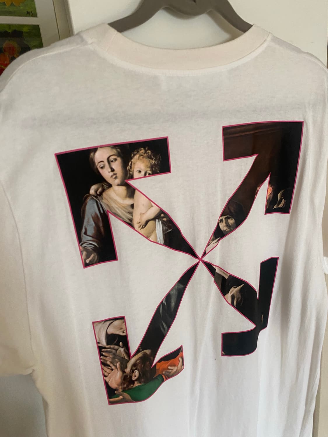 오프화이트 카라바조 티셔츠 상품이미지6