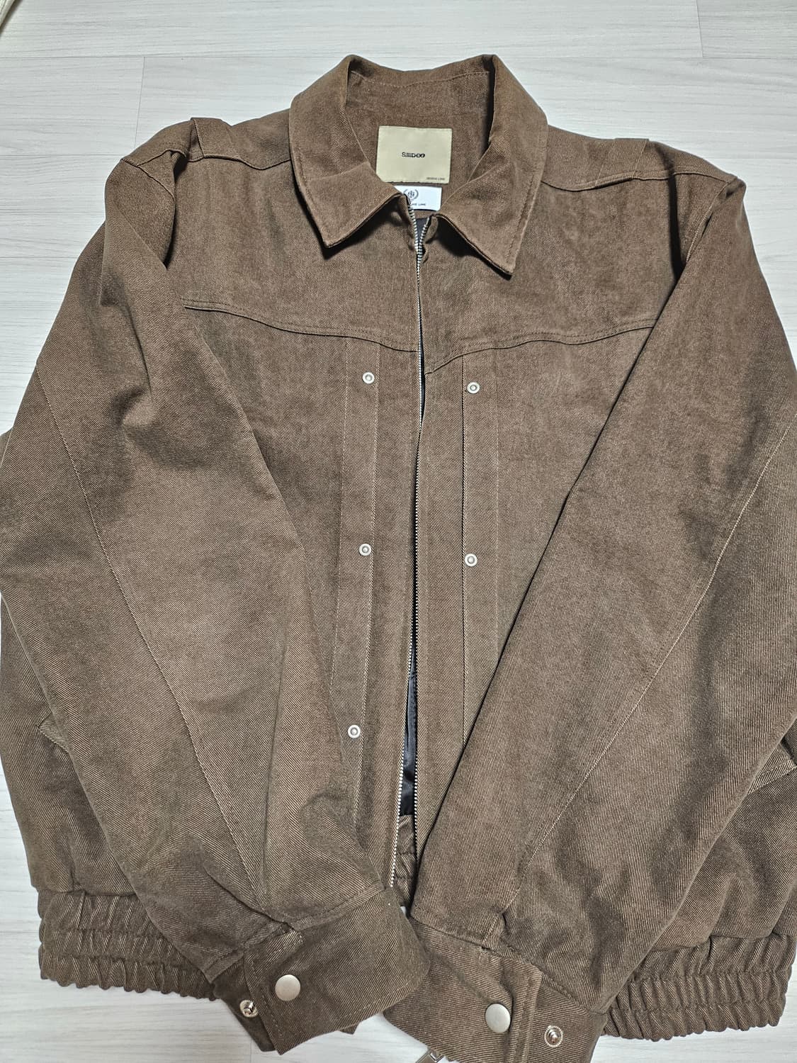 시도 스웨이드(stamper vintage military)자켓 판매 상품이미지2