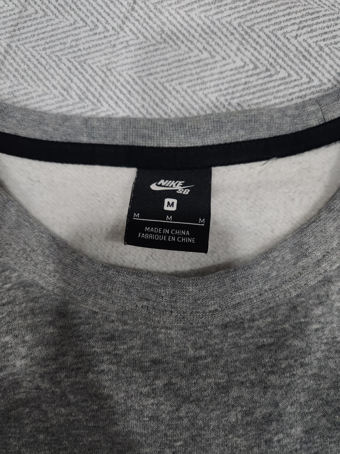 나이키 SB 회색 맨투맨 기모 M 상품이미지5
