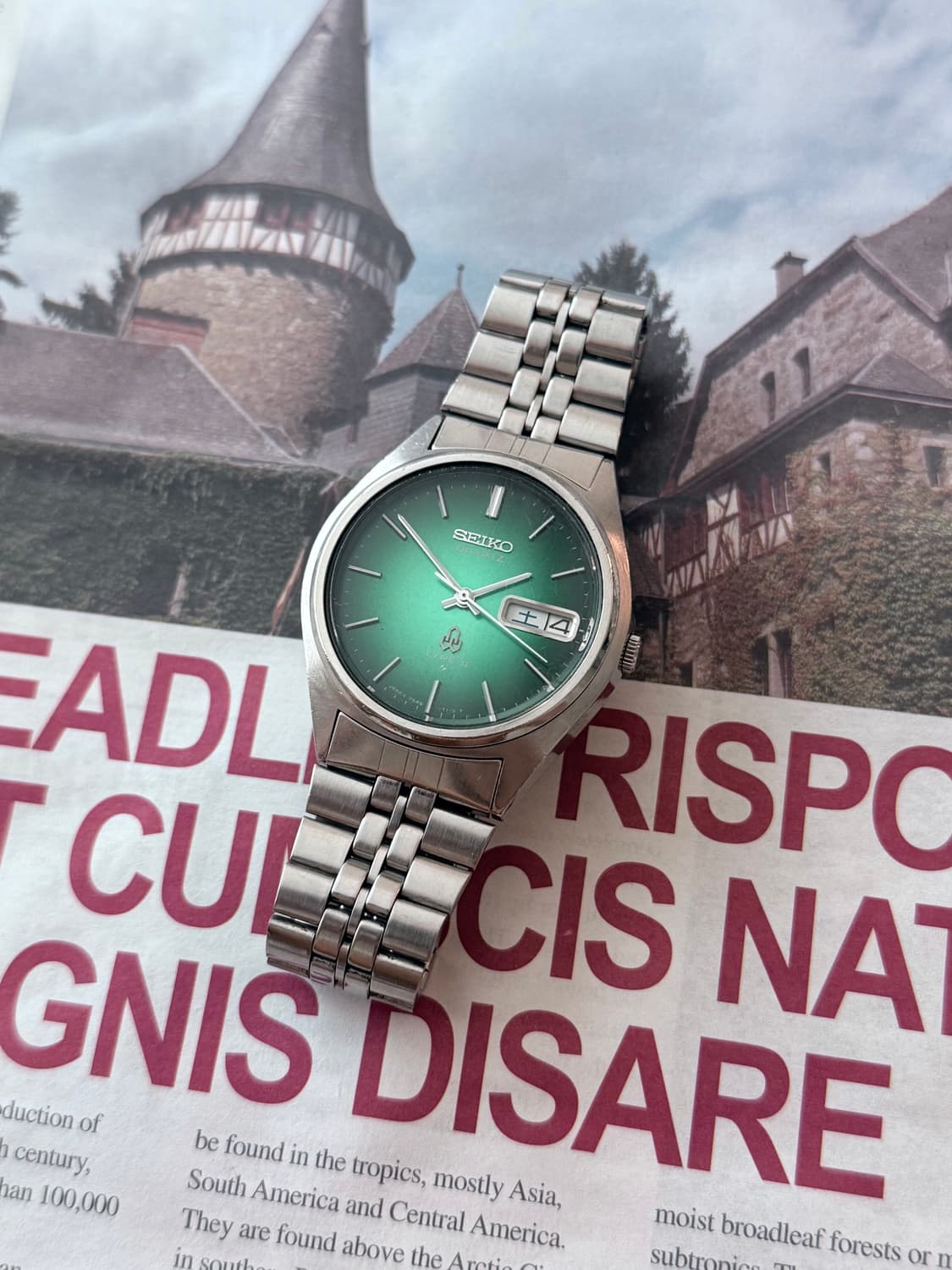 세이코 Seiko Type II 그린 그라데이션 상품이미지2