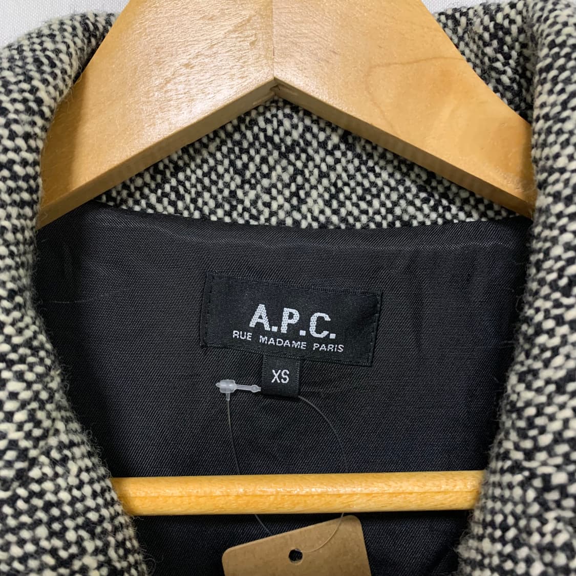 A.P.C. 아페쎄 헤링본 코트 XS 여성 빈티지 상품이미지8