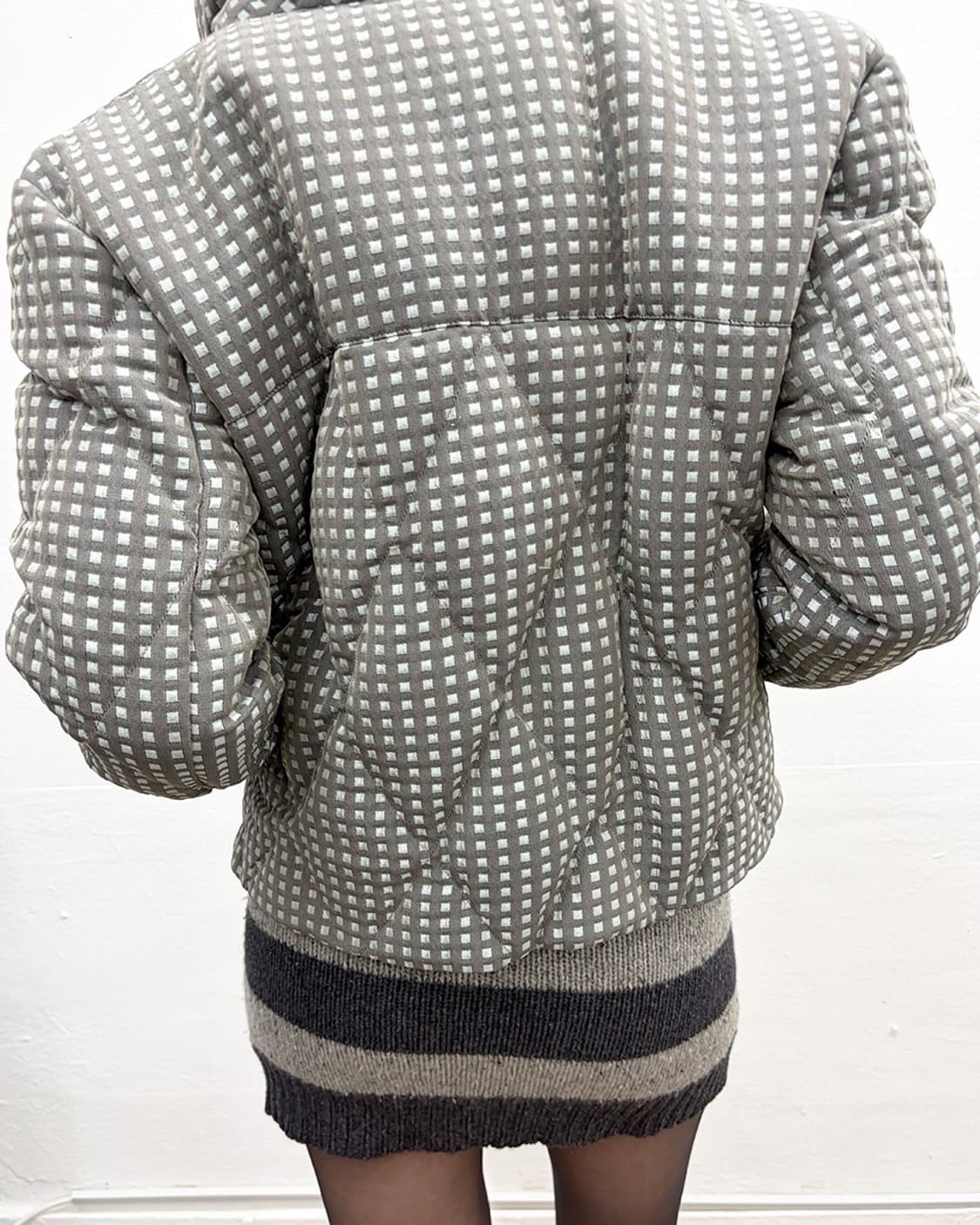 조르지오 아르마니 스퀘어 도트 패딩 상품이미지5