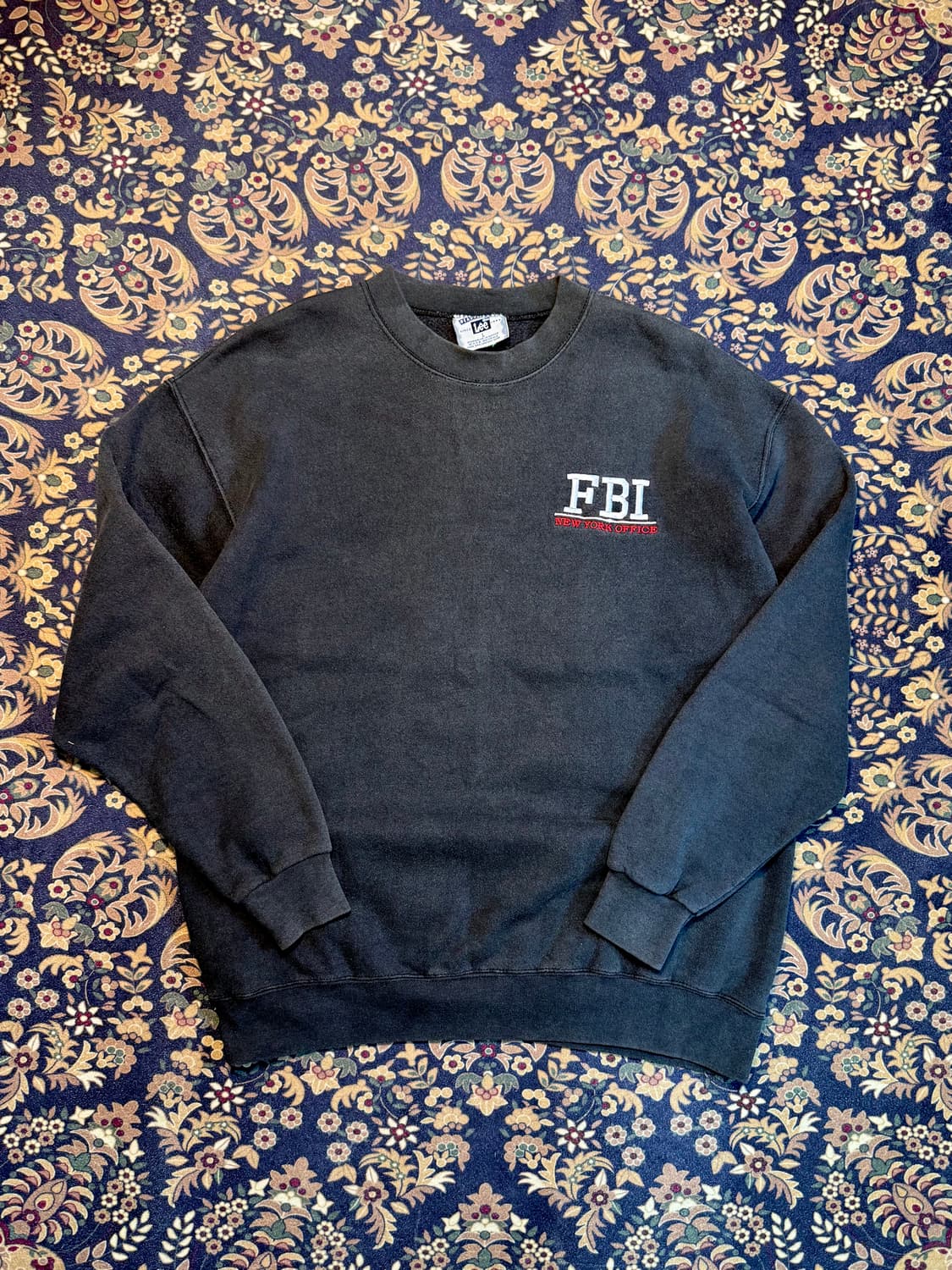 90s 빈티지 Lee 헤비웨이트 FBI 스웻셔츠 상품이미지1