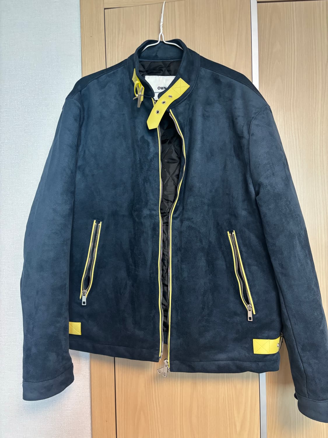 오운(own) 스웨이드 점퍼 상품이미지1