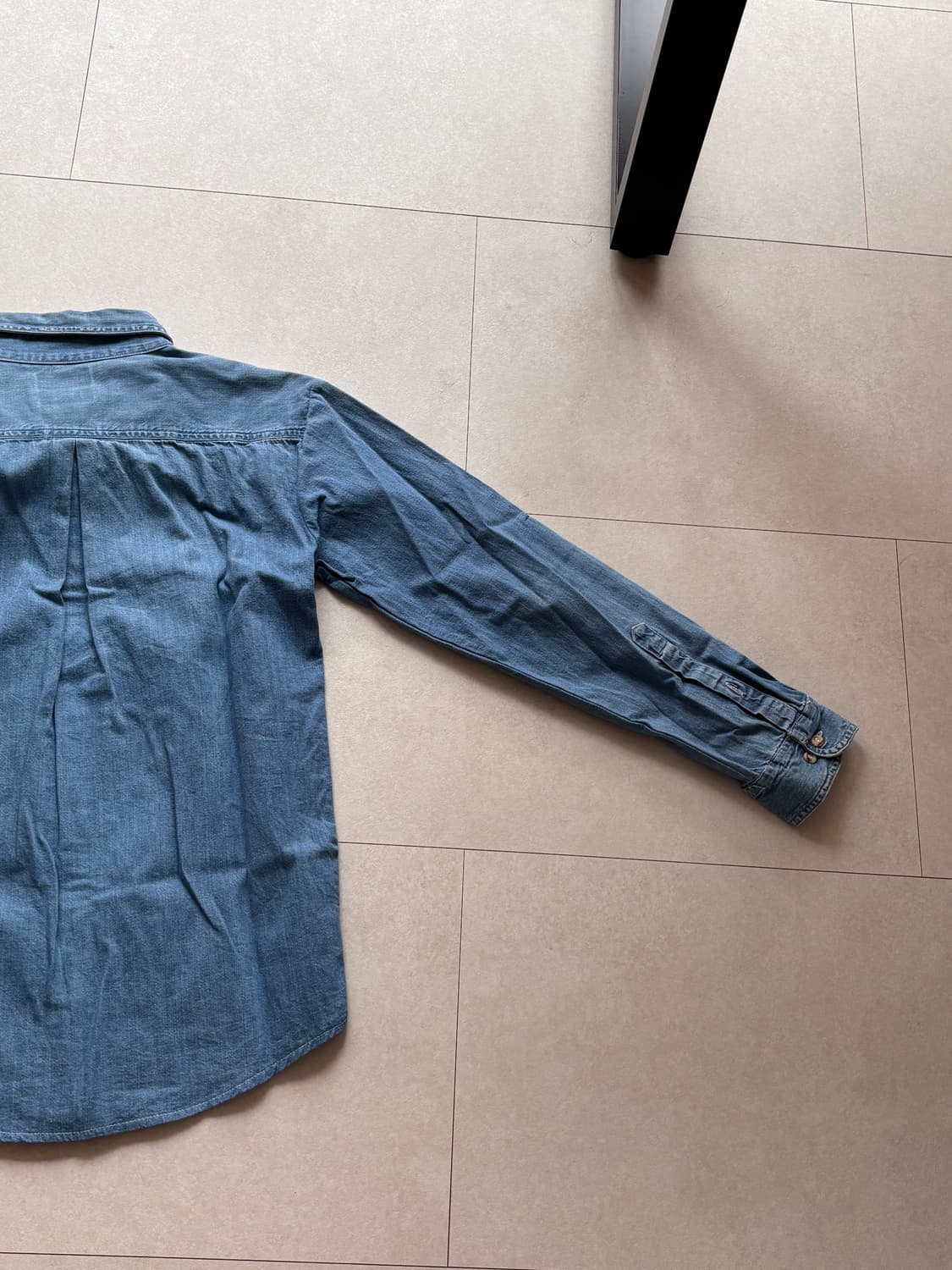 90s Vintage Marlboro Denim Shirts XL 상품이미지9