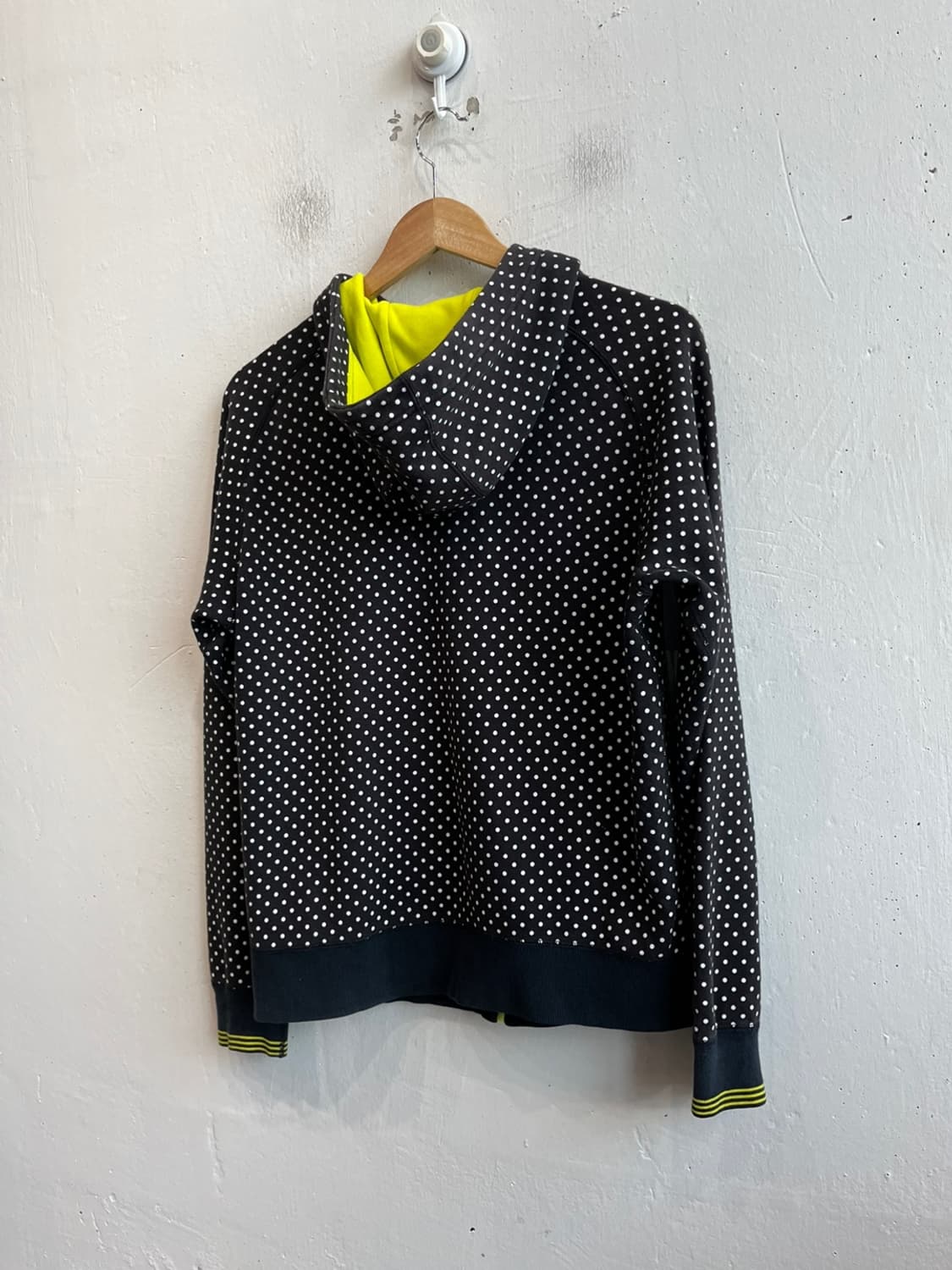 아디다스 도트 땡땡이 후드집업  상품이미지3