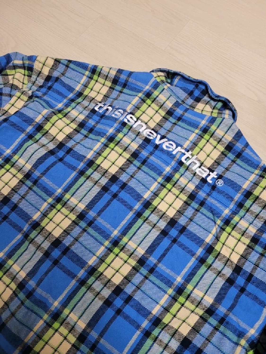 디스이즈네버댓 플란넬 타탄 체크 셔츠 자켓 상품이미지2