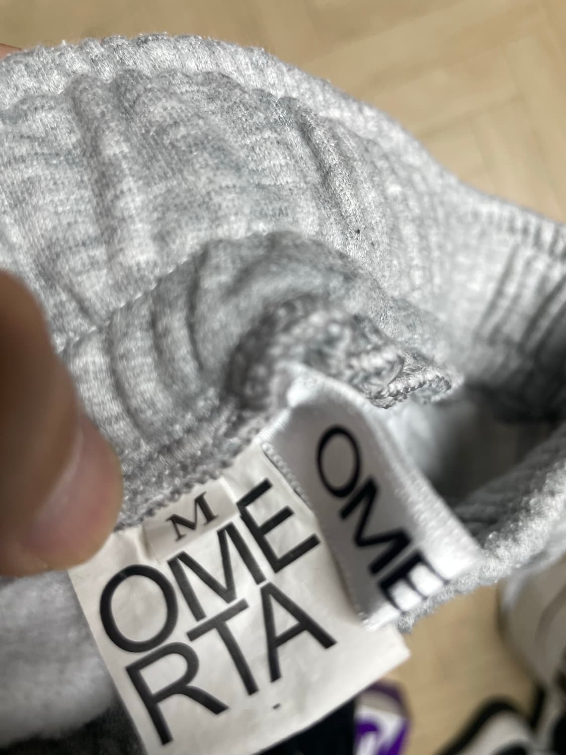 오메르타 스웻팬츠 그레이 (m) 상품이미지3