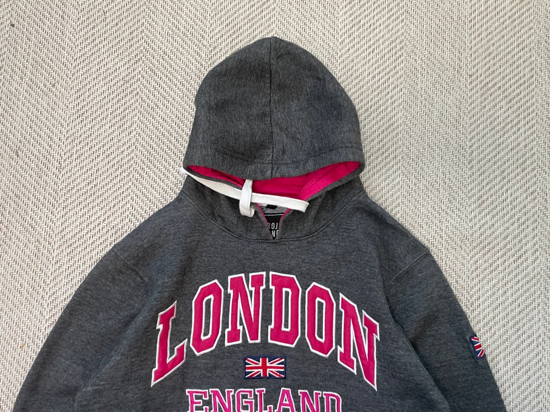 빈티지 런던 유니언잭 런던 후드티  J04126 상품이미지5