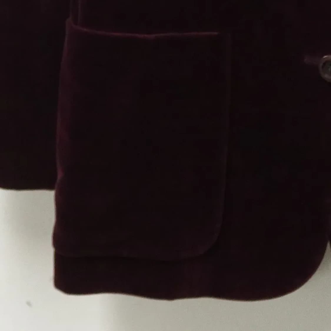 90'S CHRISTIAN DIOR 벨벳 자켓 61696 상품이미지4