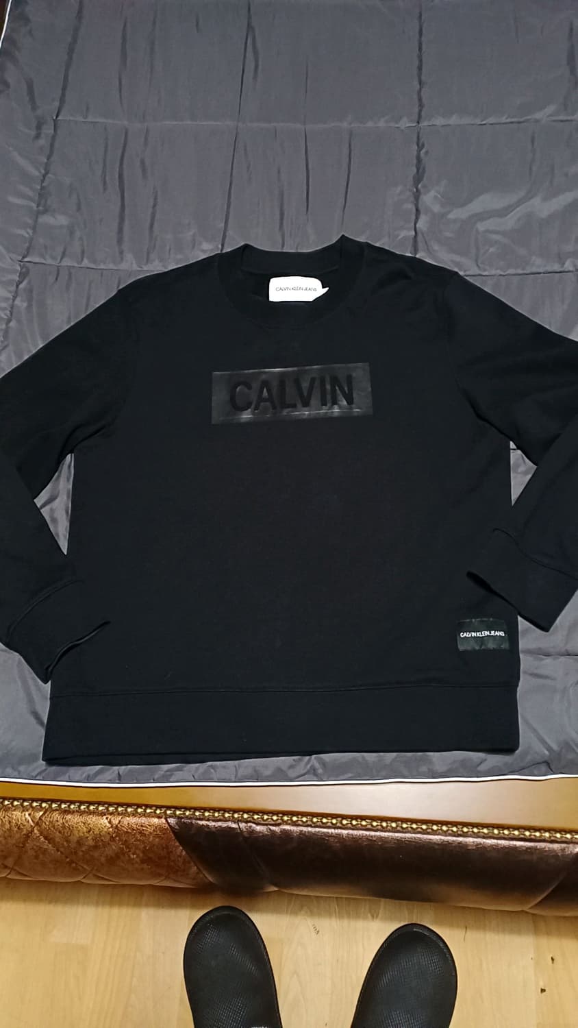 캘빈클라인 맨투맨 XL 가슴58 기장70 상품이미지1