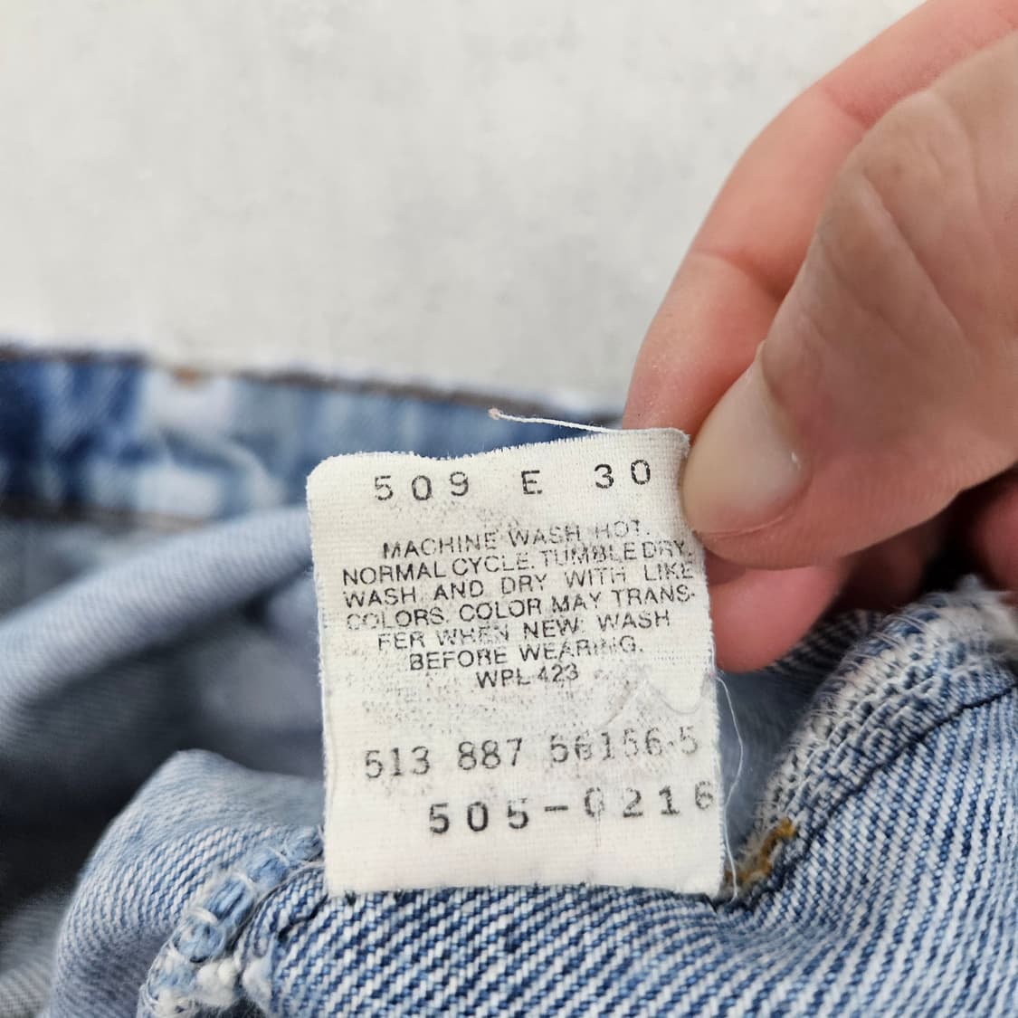 80s 리바이스 505 데님 34 32 made in usa 상품이미지8