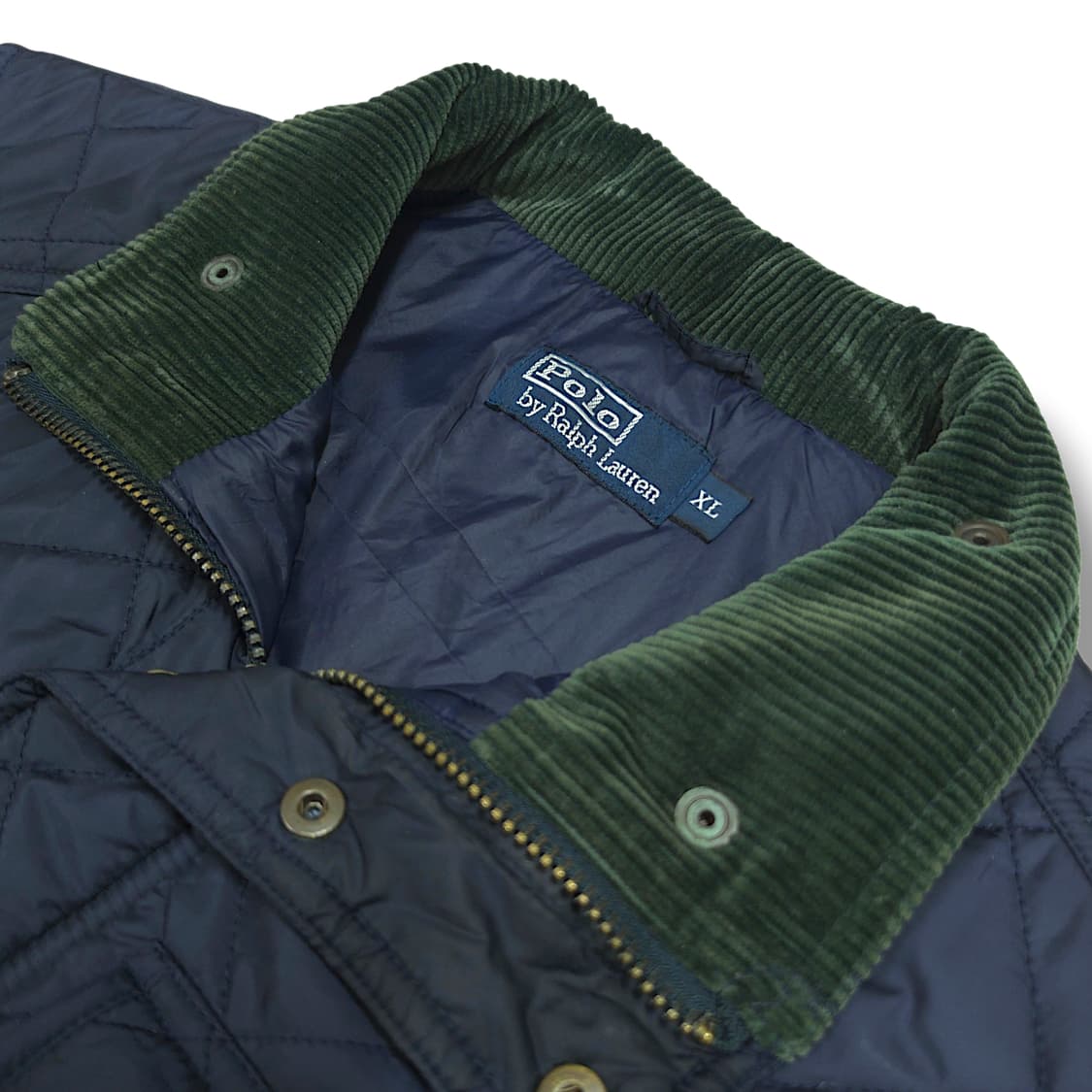 [XL] 폴로 네이비 퀼팅 코듀로이 베스트 경량 조끼 상품이미지8
