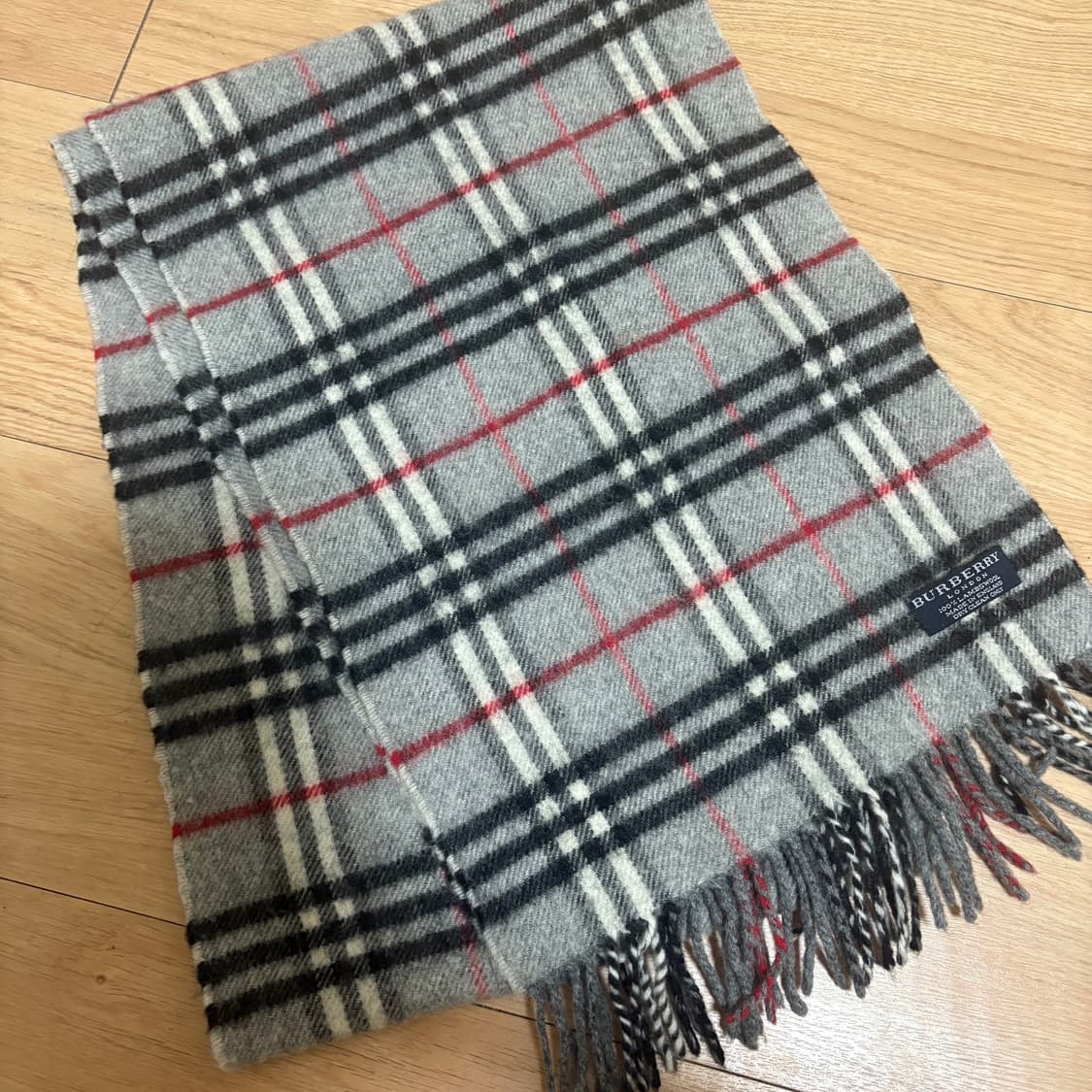 계좌 쿨거 1.0 할인 ) 버버리 램스울 머플러 상품이미지2