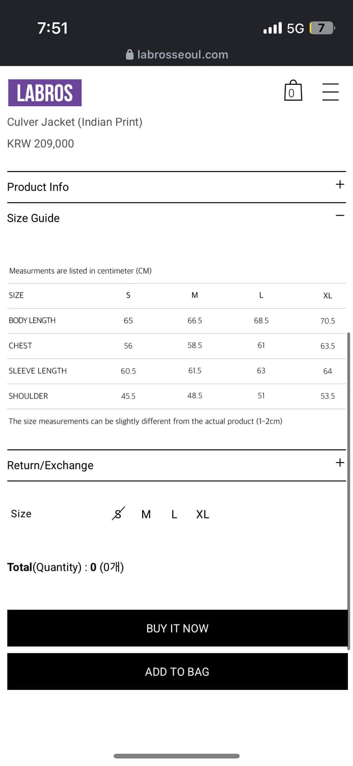 라브로스 자켓 새상품  상품이미지5