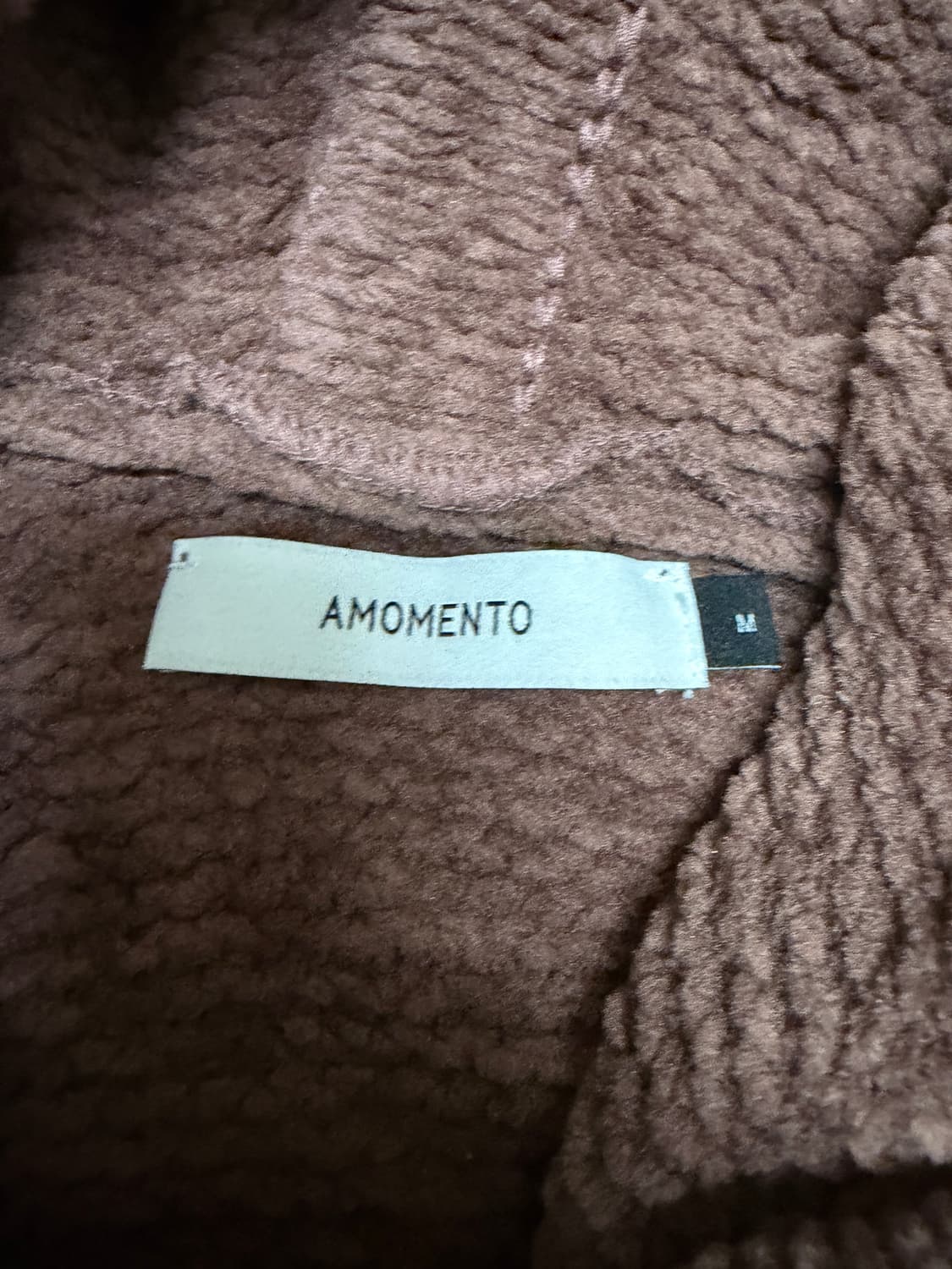 아모멘토 니트 후디 상품이미지4