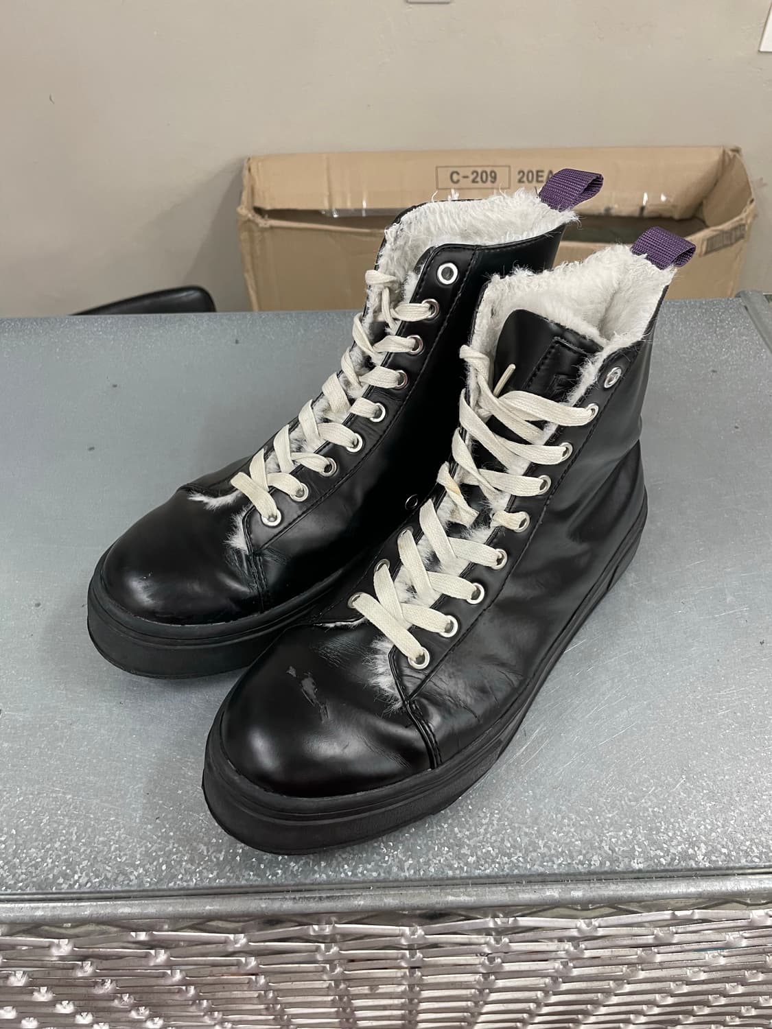 이티스 키보 올블랙 부츠 265 상품이미지2