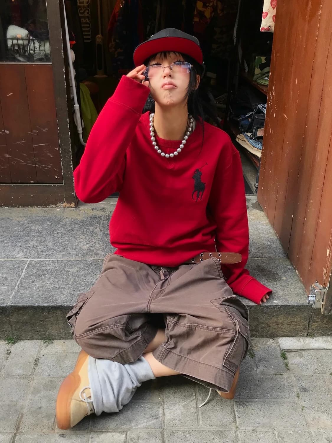 Polo Big Pony Red Sweatshirts 상품이미지1