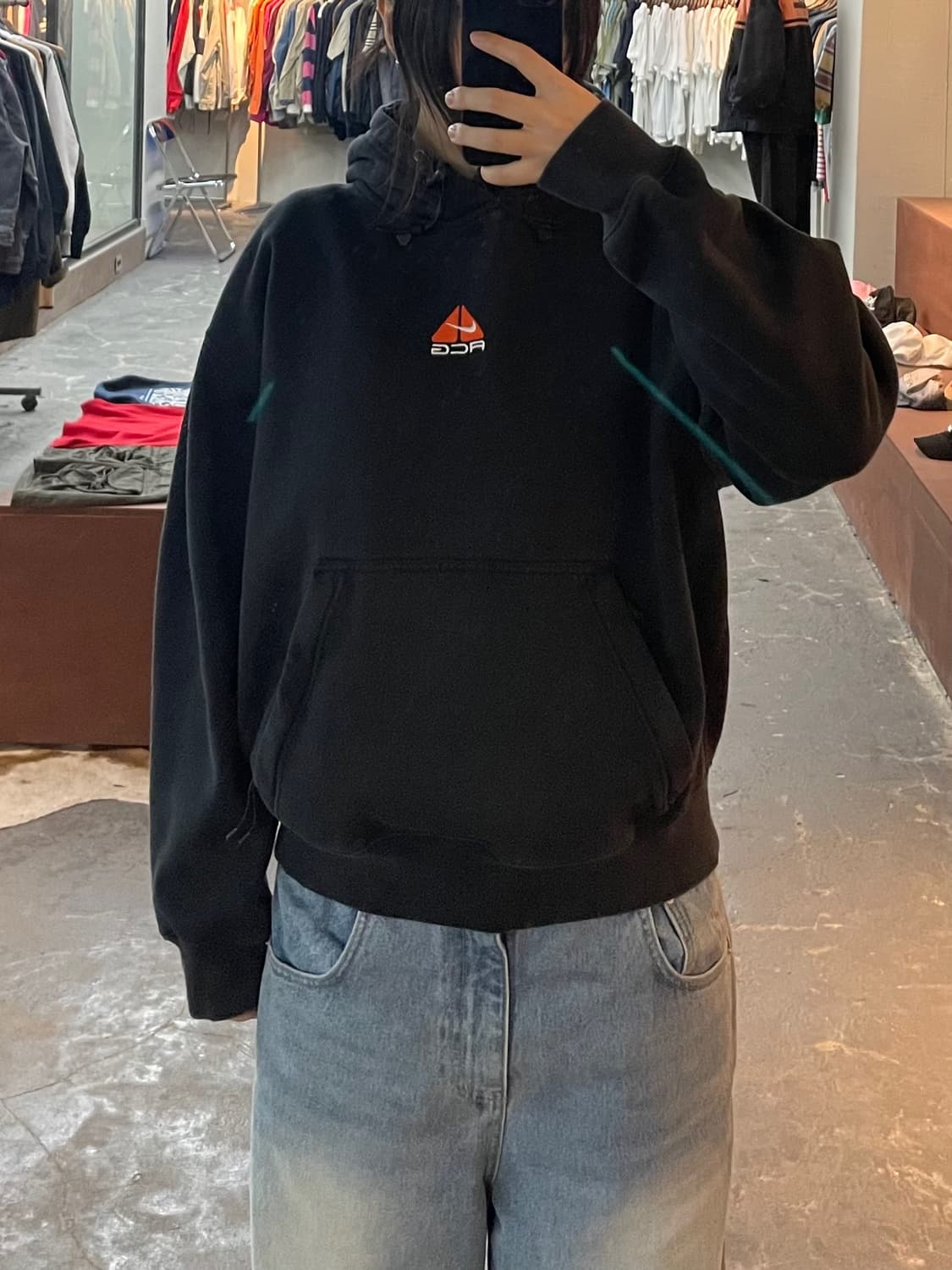 나이키 ACG 써마핏 풀오버 블랙 후드티 H2362 상품이미지1