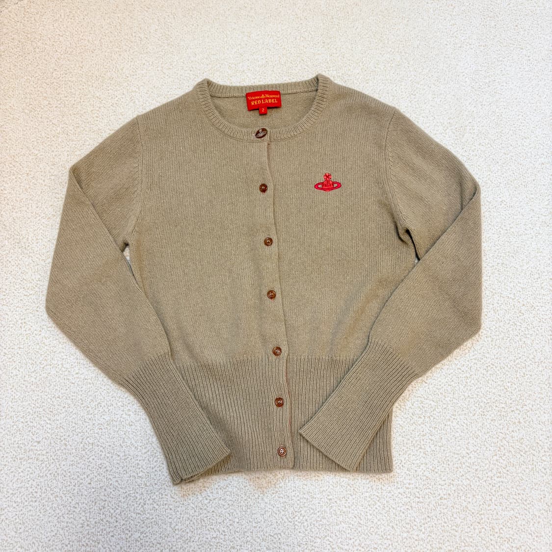 비비안웨스트우드 앙고라 울 가디건 상품이미지1