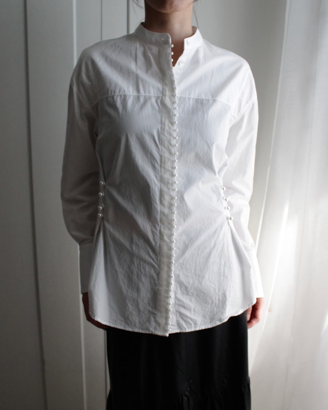 3.1 Phillip Lim white beads shirt  상품이미지2