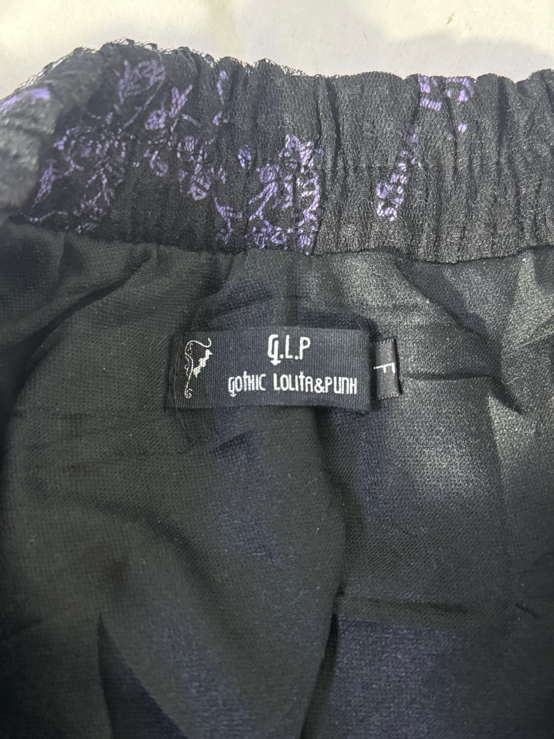 glp 고딕 로리타 펑크 고스 로리 러플 레이스 세트 y2k 하라주쿠 상품이미지10