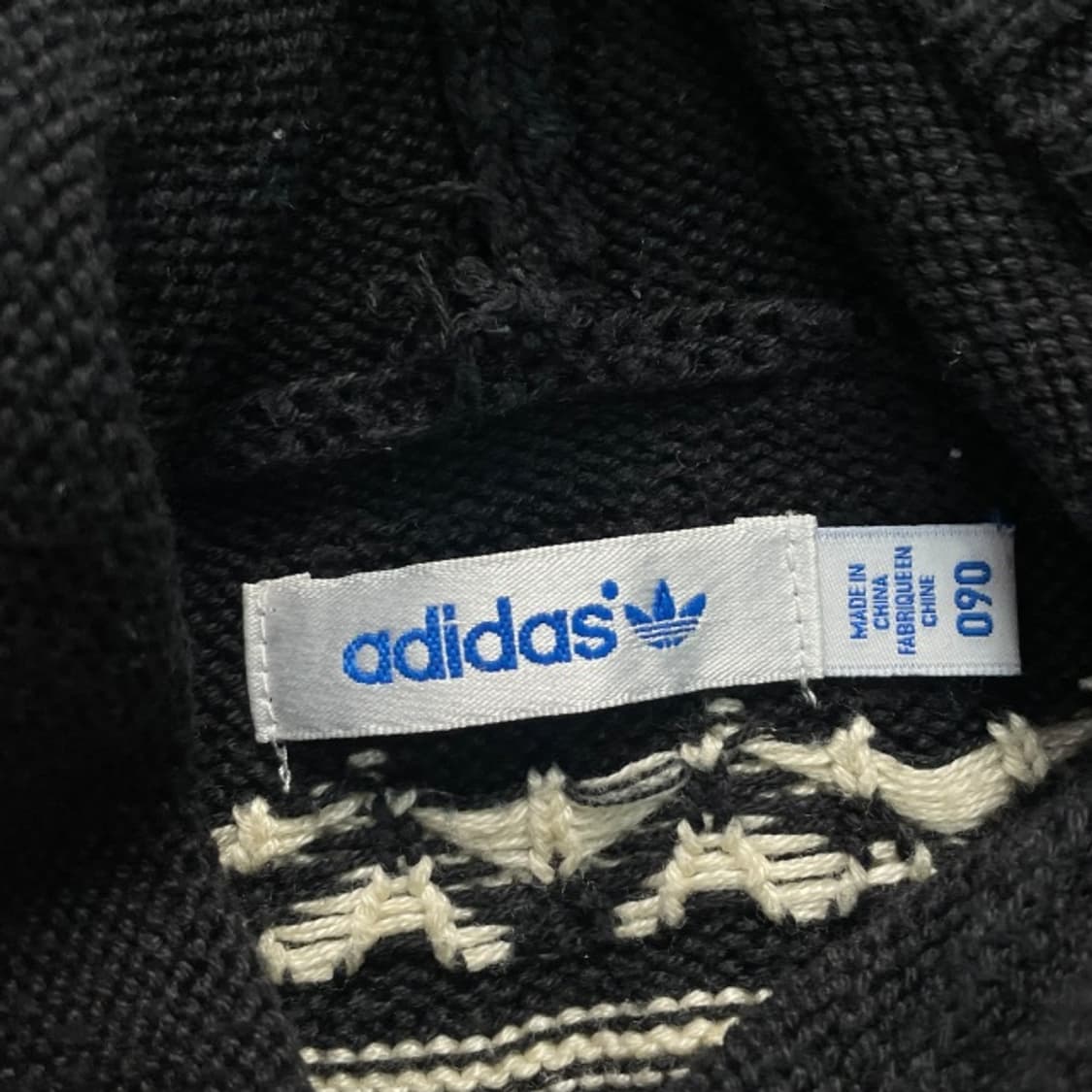 90 아디다스 00s 크리스마스 한정판 니트 원피스 상품이미지3