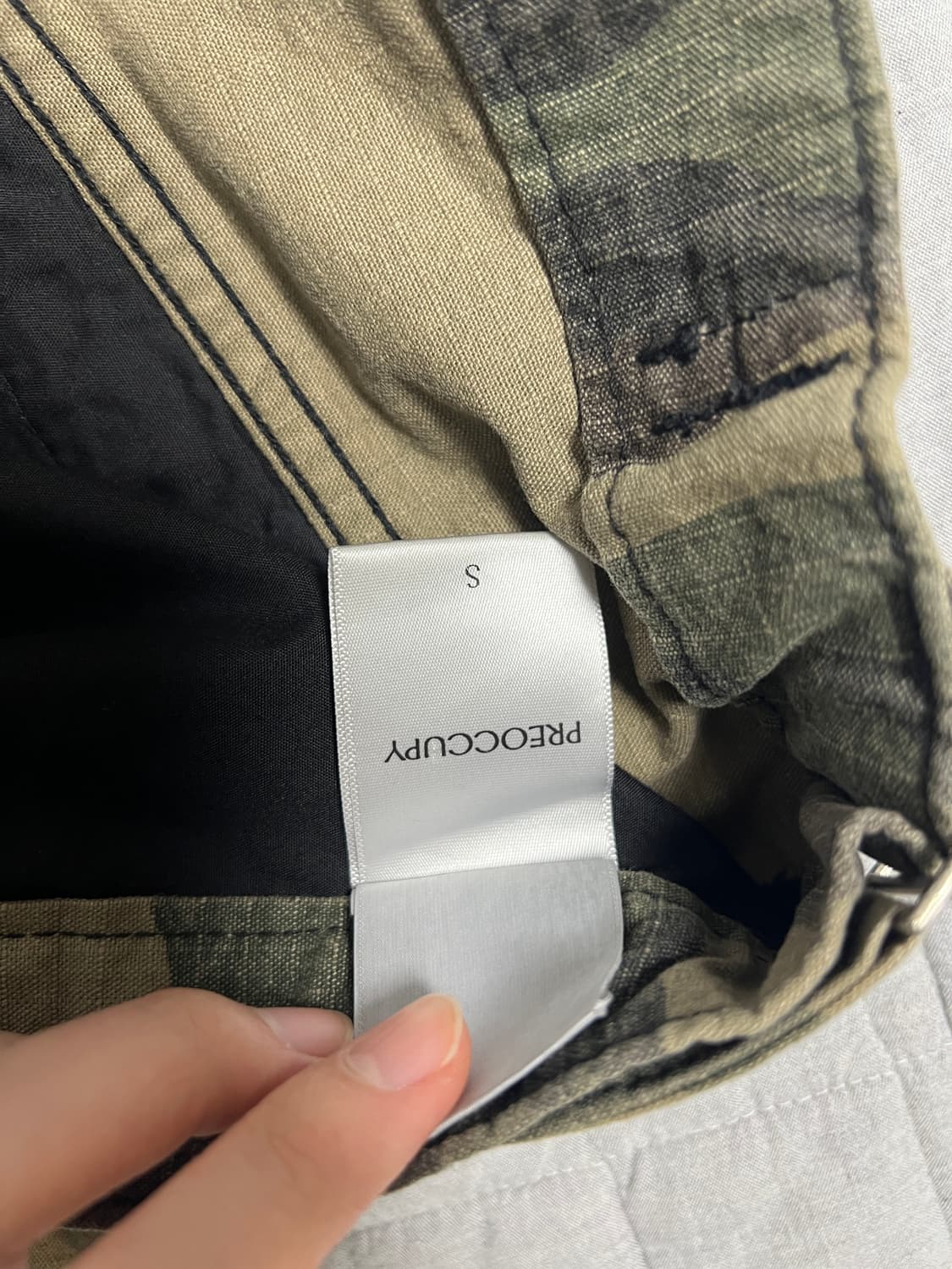 Preoccupy Camo Half Layered Denim Pant 상품이미지3