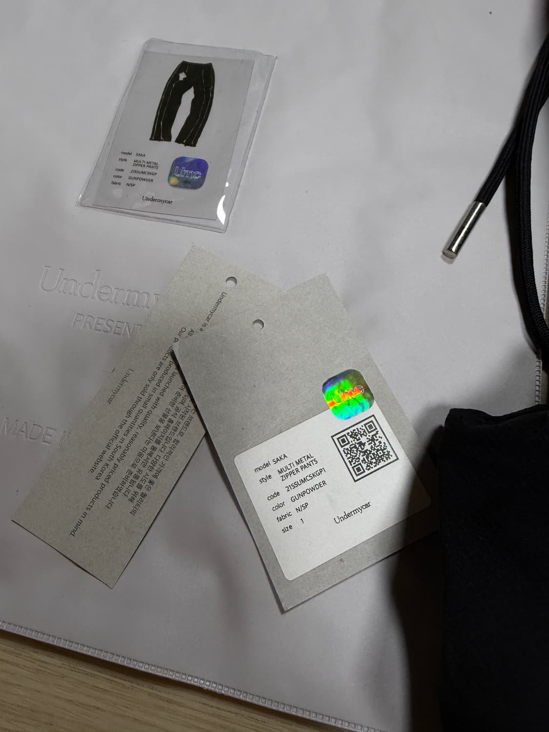 언더마이카 SAKA 사카 건파우더 사이즈1 상품이미지2