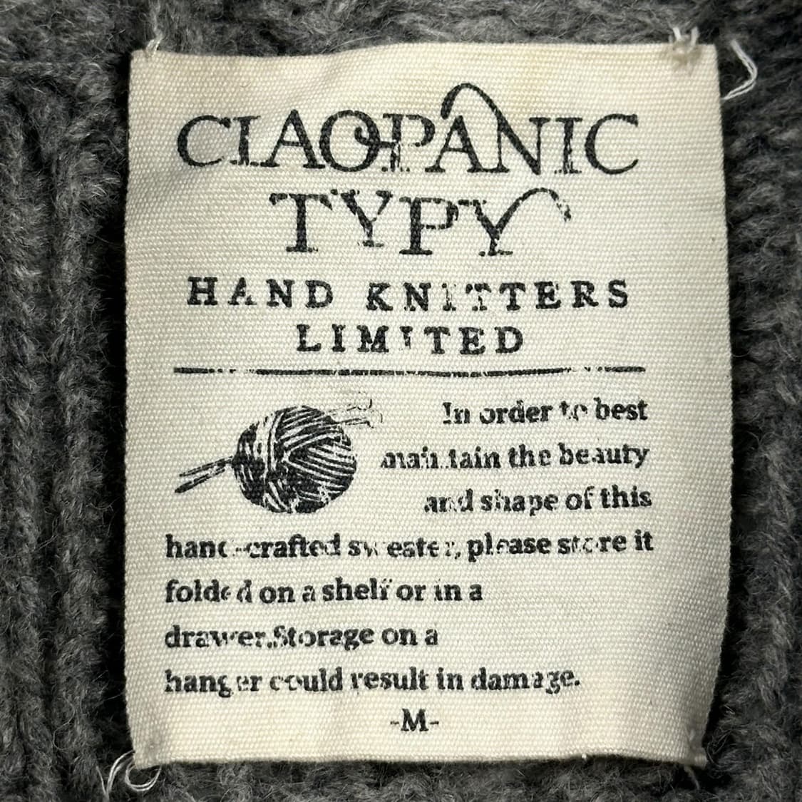 VTG 빈티지 재팬 차콜 울 가디건 (M 여성추천) 상품이미지4