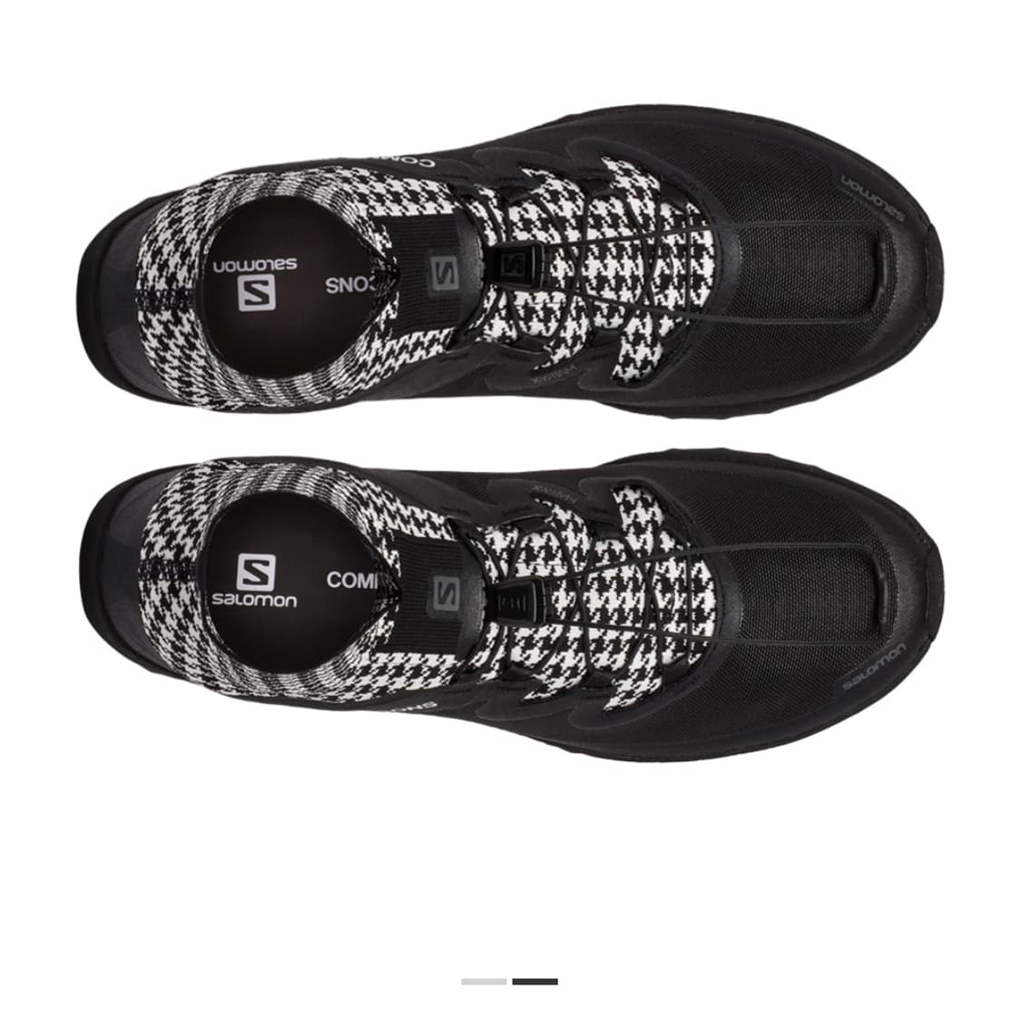꼼데가르송 x 살로몬 크로스 블랙 화이트 상품이미지2
