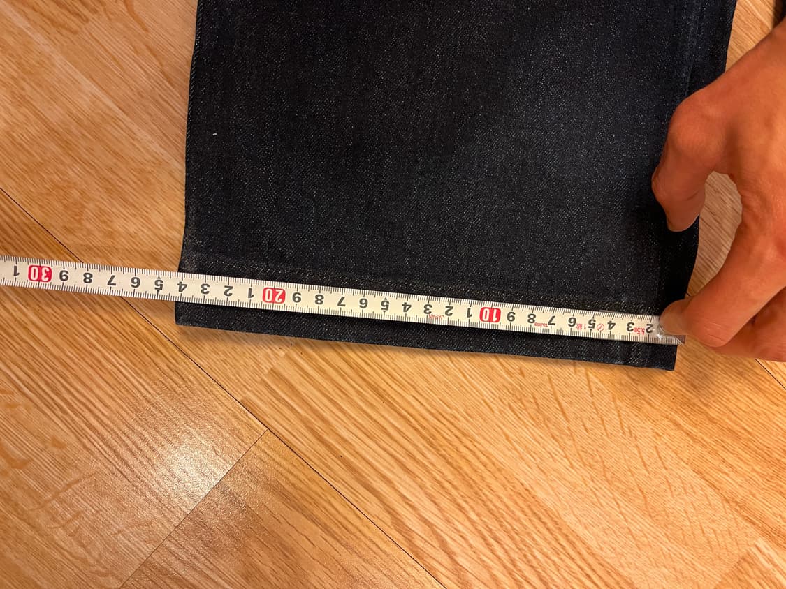 캐피탈 12 온즈 데님 7 스타 서스펜더 팬츠 인디고 상품이미지9