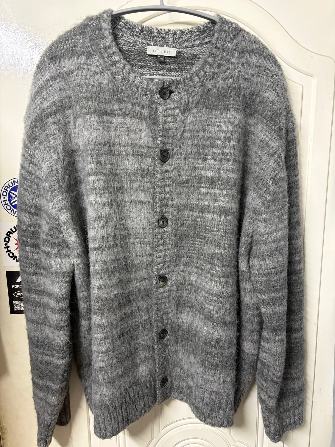 벨리에 BÉLIER - 브러쉬드 탐 가디건 상품이미지4