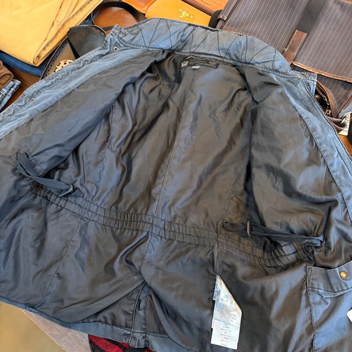 디젤 밀리터리 베이스 소매 라인 디테일 자켓 상품이미지8