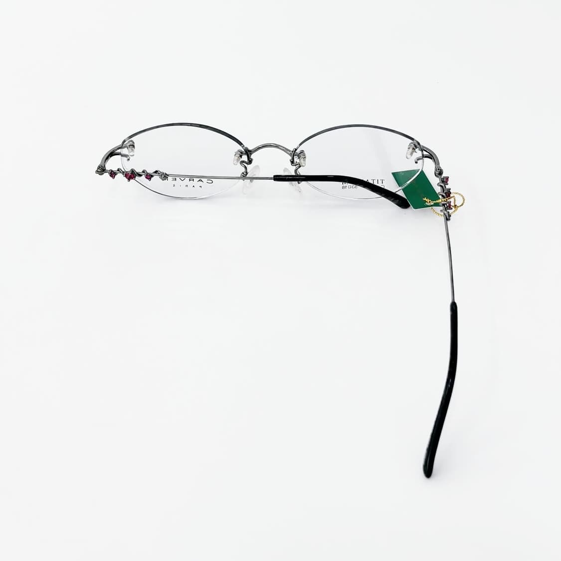 키지클럽 CARVEN 그레이 무테 데드스탁 빈티지안경 상품이미지4