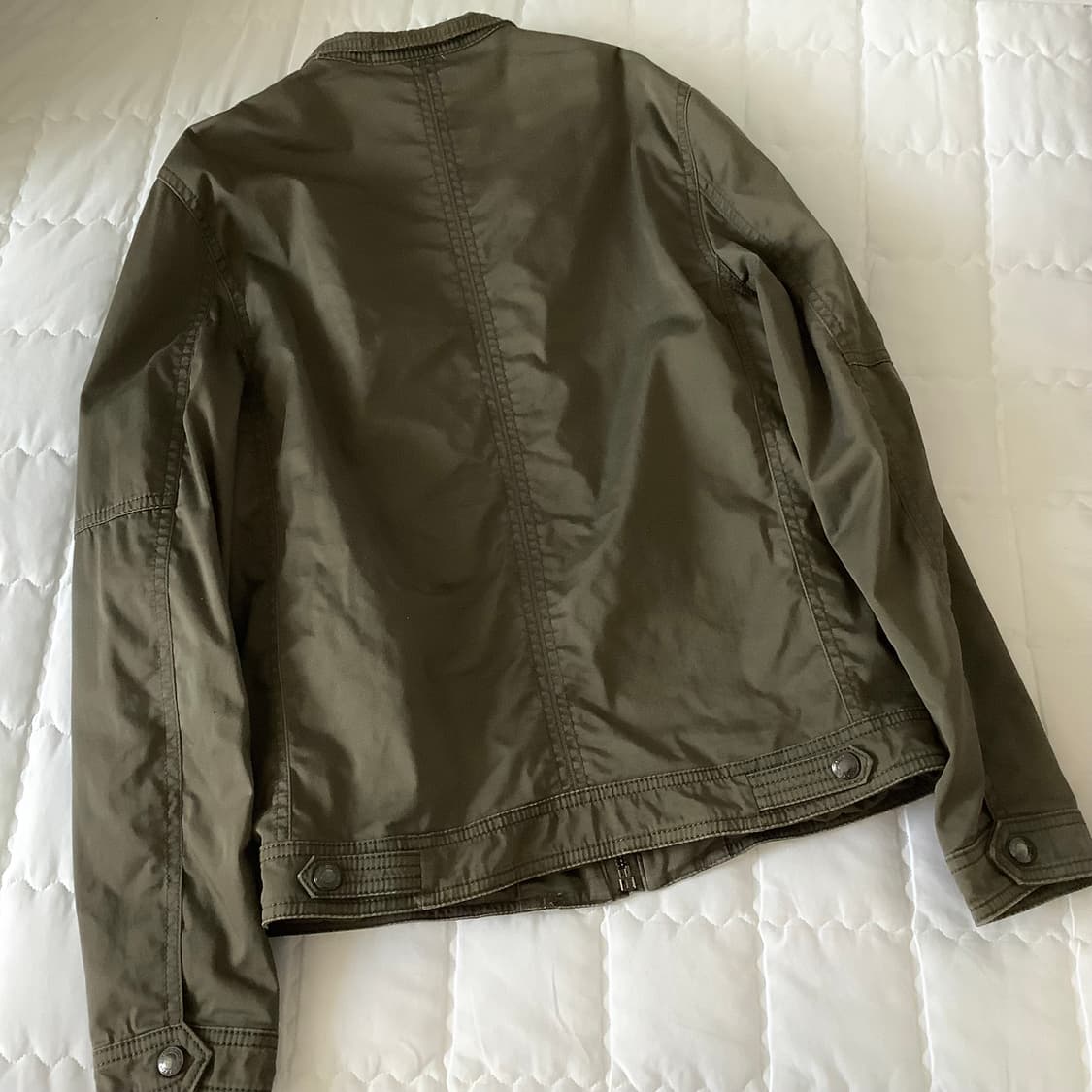 자라 빈티지 카키 자켓 상품이미지3