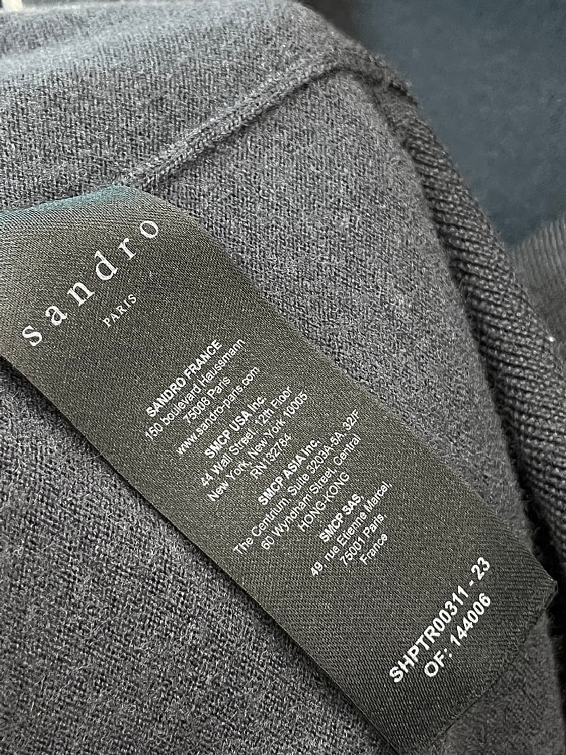 100) 산드로 울 가디건  상품이미지8