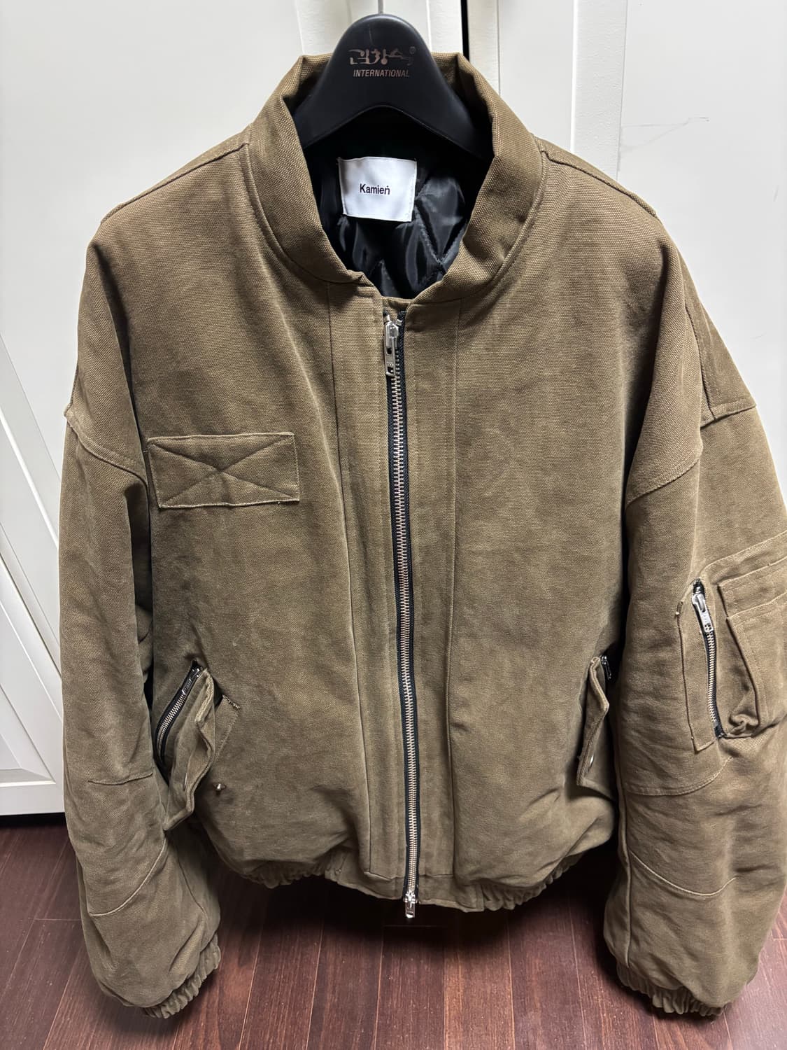 카미엔 TROOPER MA-1 올리브 봄버 자켓 상품이미지3