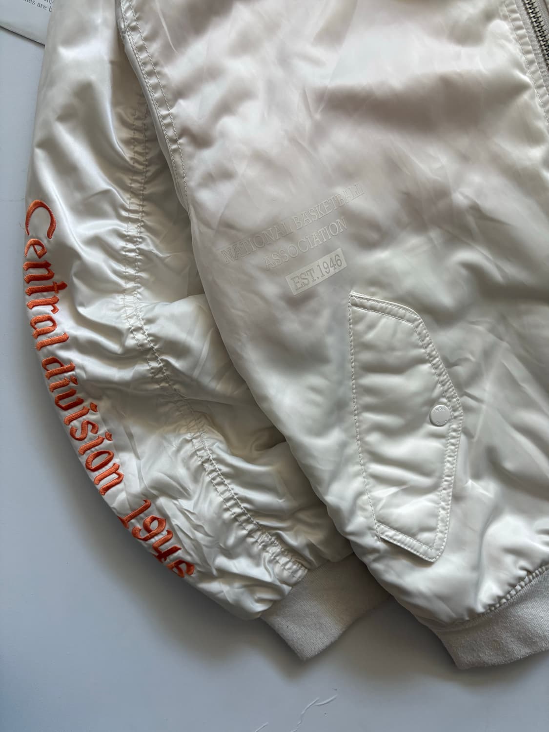 NBA 시카고 불스 오버핏 항공 점퍼 상품이미지6